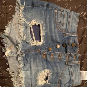Jean shorts